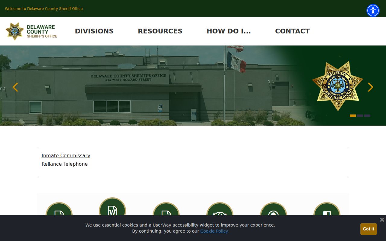 Delaware County jail services linked to arrest and booking records